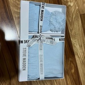 Steve Madden winter hat and scarf